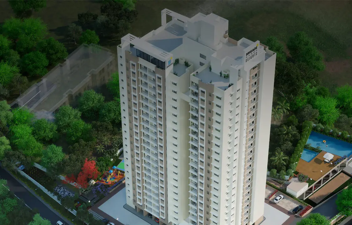 Brigade Nanda Heights apartment view