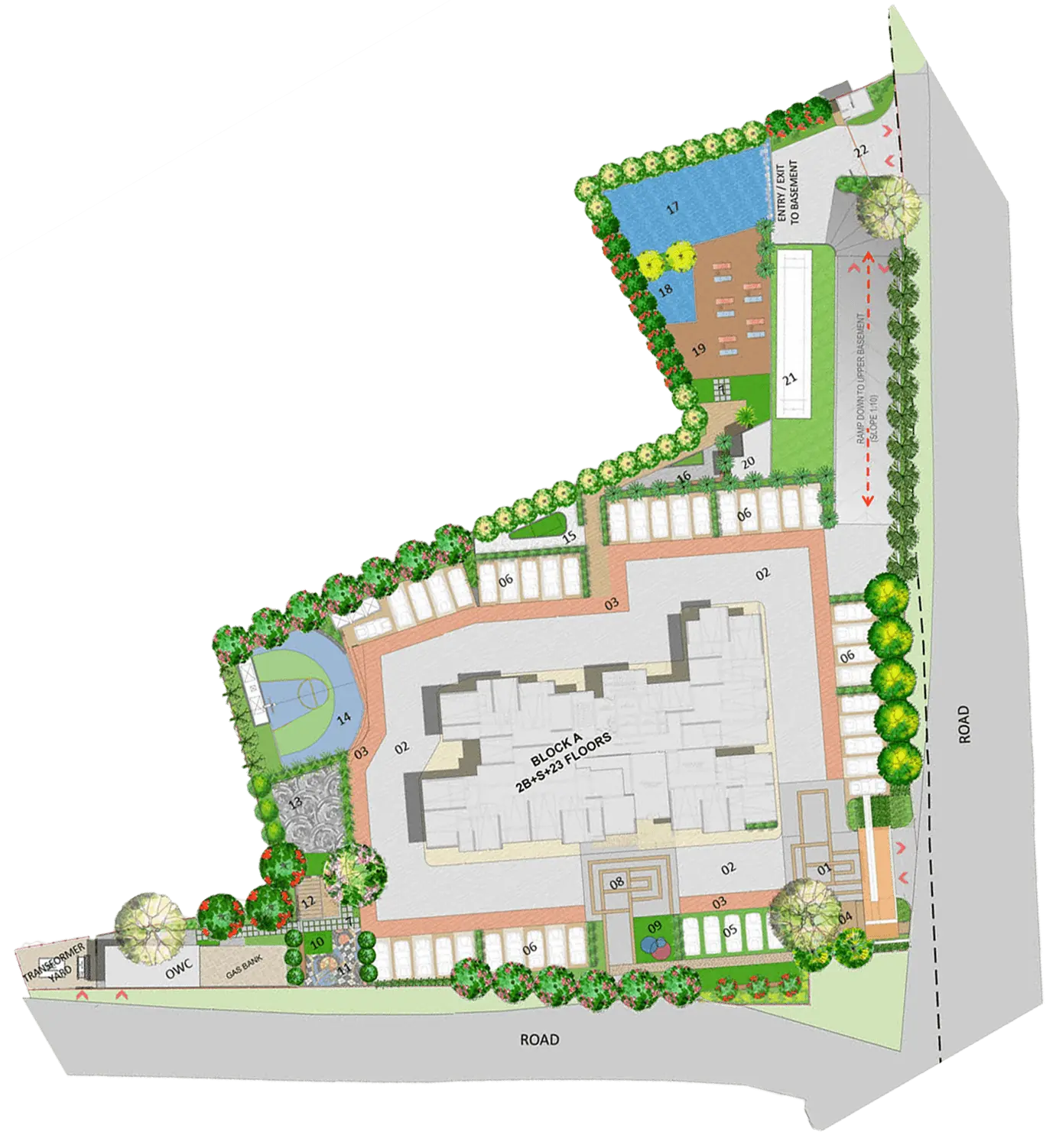 Brigade Nanda Heights masterplan