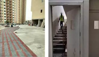 Common Area Finishing Works as on November '24