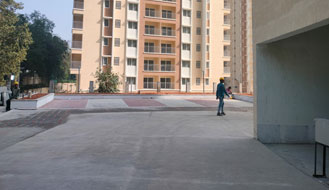 Brigade Nanda Heights : Common Area Finishing Works as on February '25